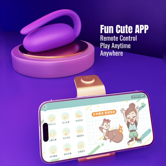 ADRIEN LASTIC - PALPITATION VIBRATING EGG PINK - FREE APP