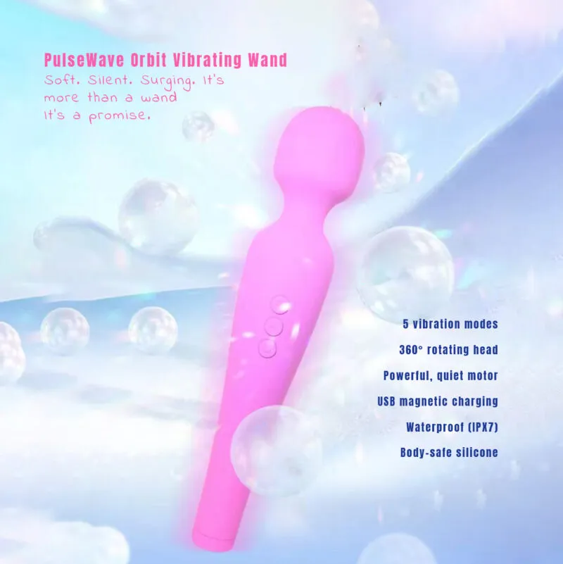 PulseWave Orbit Vibrating Wand 912 1