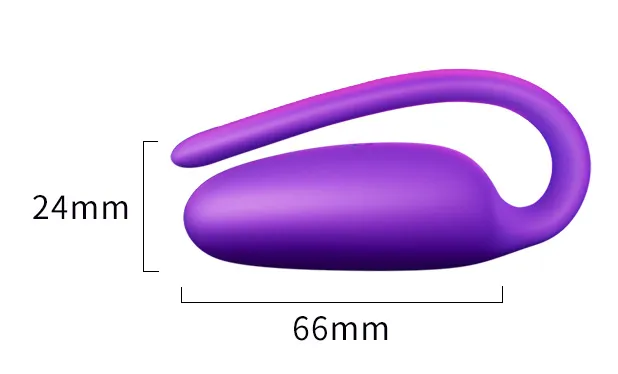 TideRipple Vibrating Egg 916_Product size 2