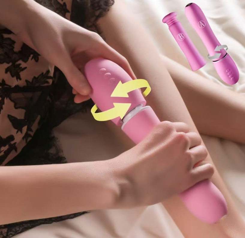 Endoscopic Telescopic Vibrating Massager-CHANGING HEAD