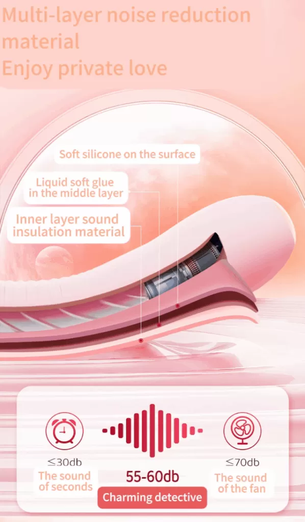 High-definition Endoscopic Vibrating Massager-quiet