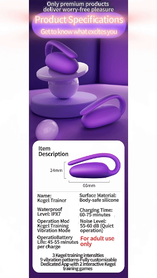 916 Kegel Training Vibrating Egg_Item Descriptiopn S