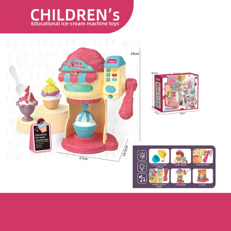 RP502-2_Children’s Educational Ice-ream Machine Toy-1-1