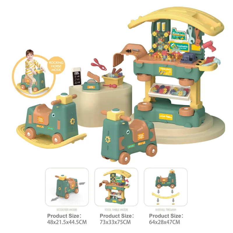 RP503-2_Tool Table – 3 in 1 Play House DIY Scene Set_1-1