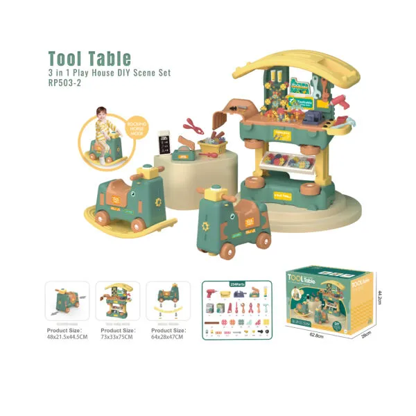 RP503-2_Tool Table – 3 in 1 Play House DIY Scene Set_1-1_Cover