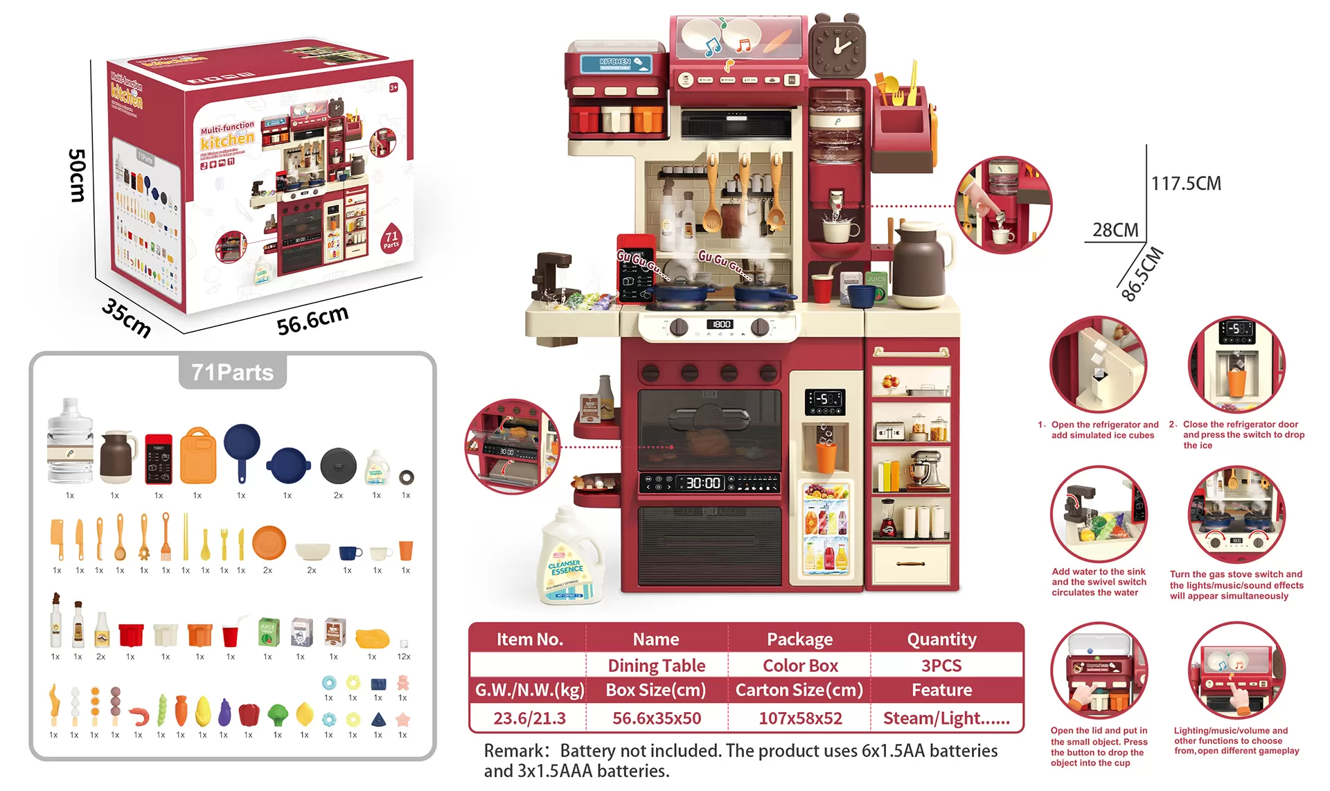 Multi-function Kitchen_RP511-1A