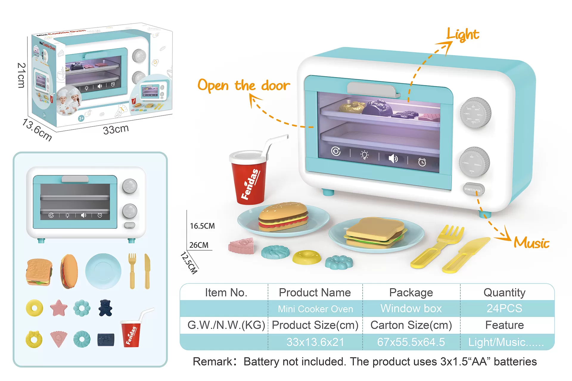 Mini Cookie Oven_RP546-1A