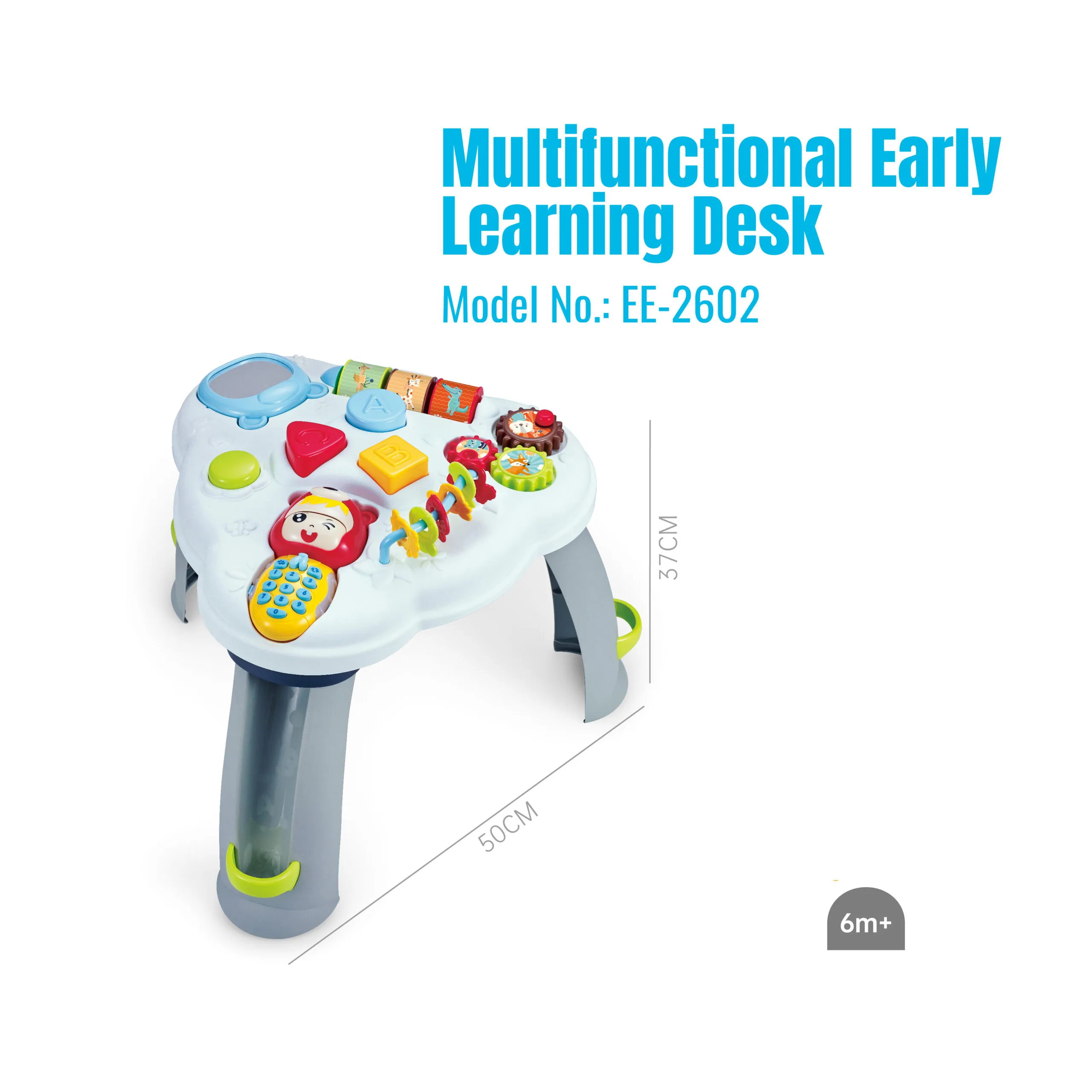 Multifunctional Early Learning Desk 2602 | Baby Activity Table