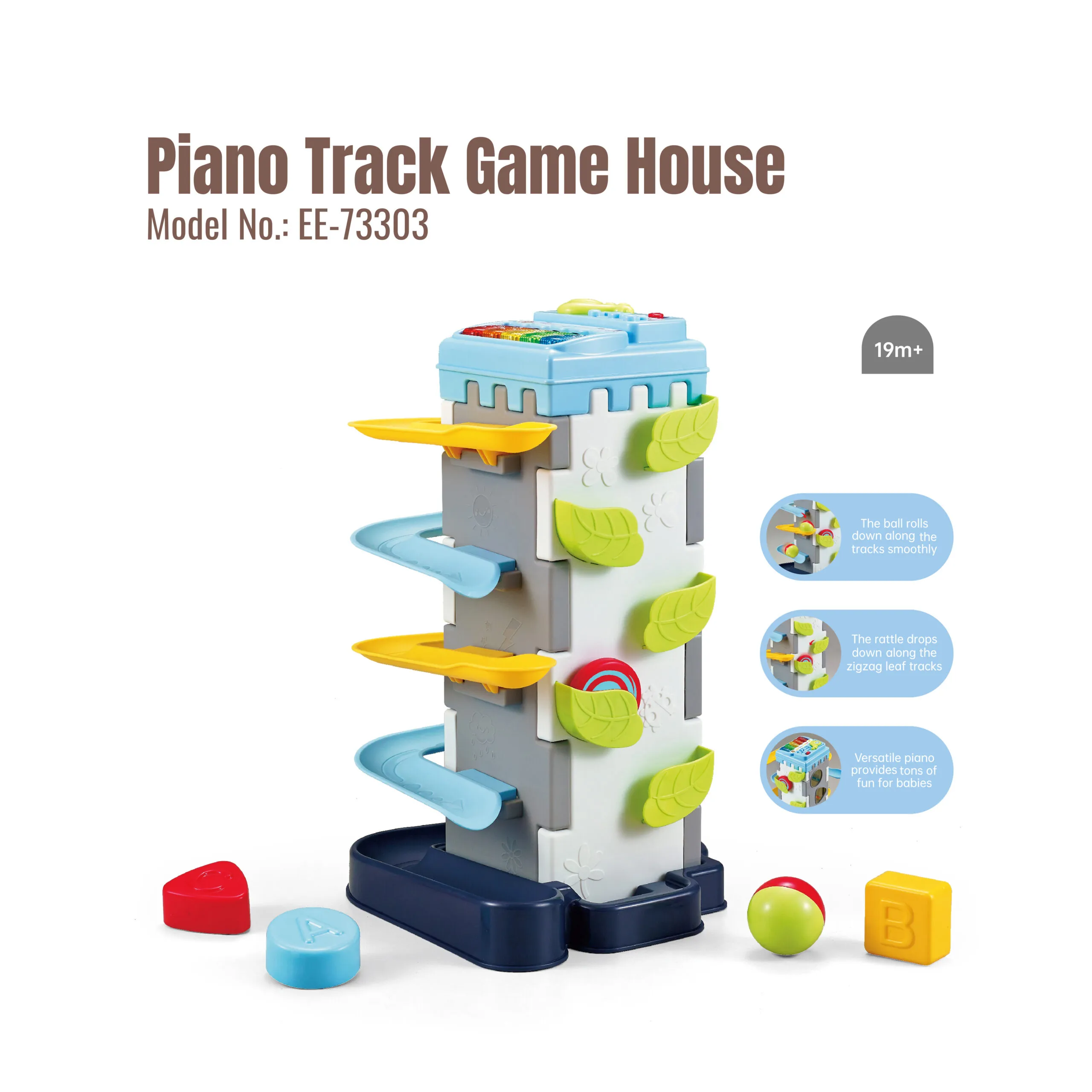 EE-73303 Piano Track Game House_Cover 1