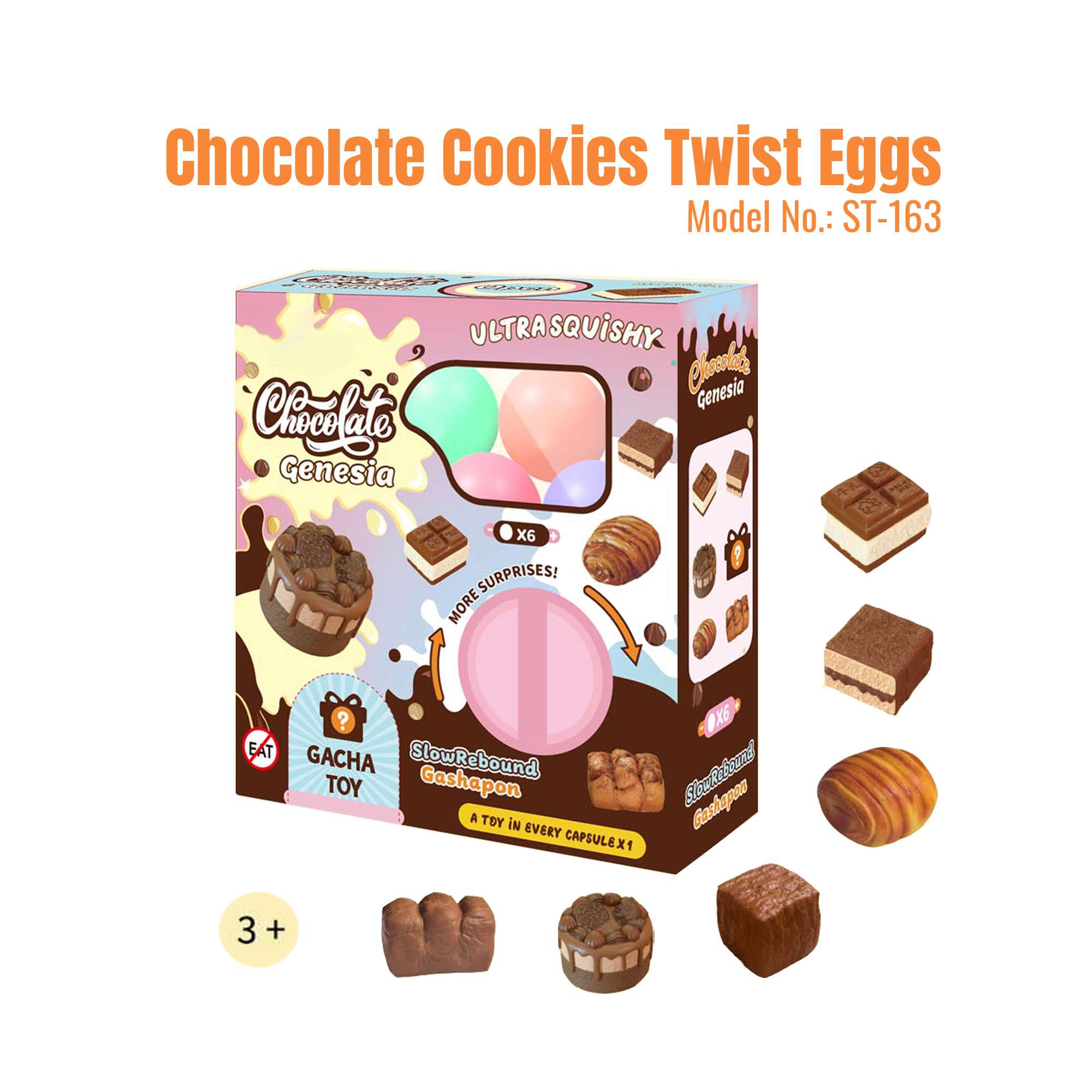 ST-163 Chocolate Cookies twist eggs_Cover
