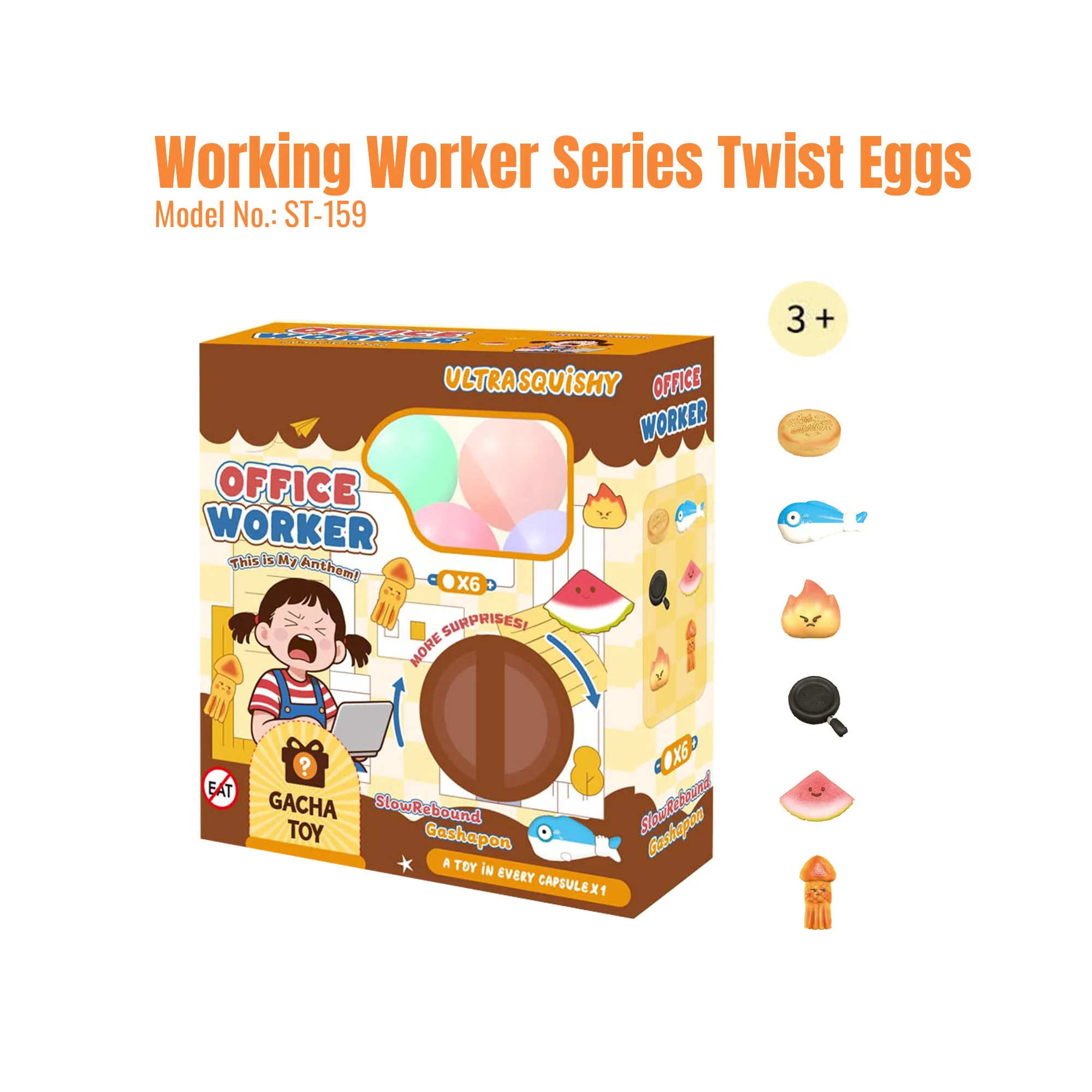 ST-159 Working Worker Series Twist Eggs_Cover 1